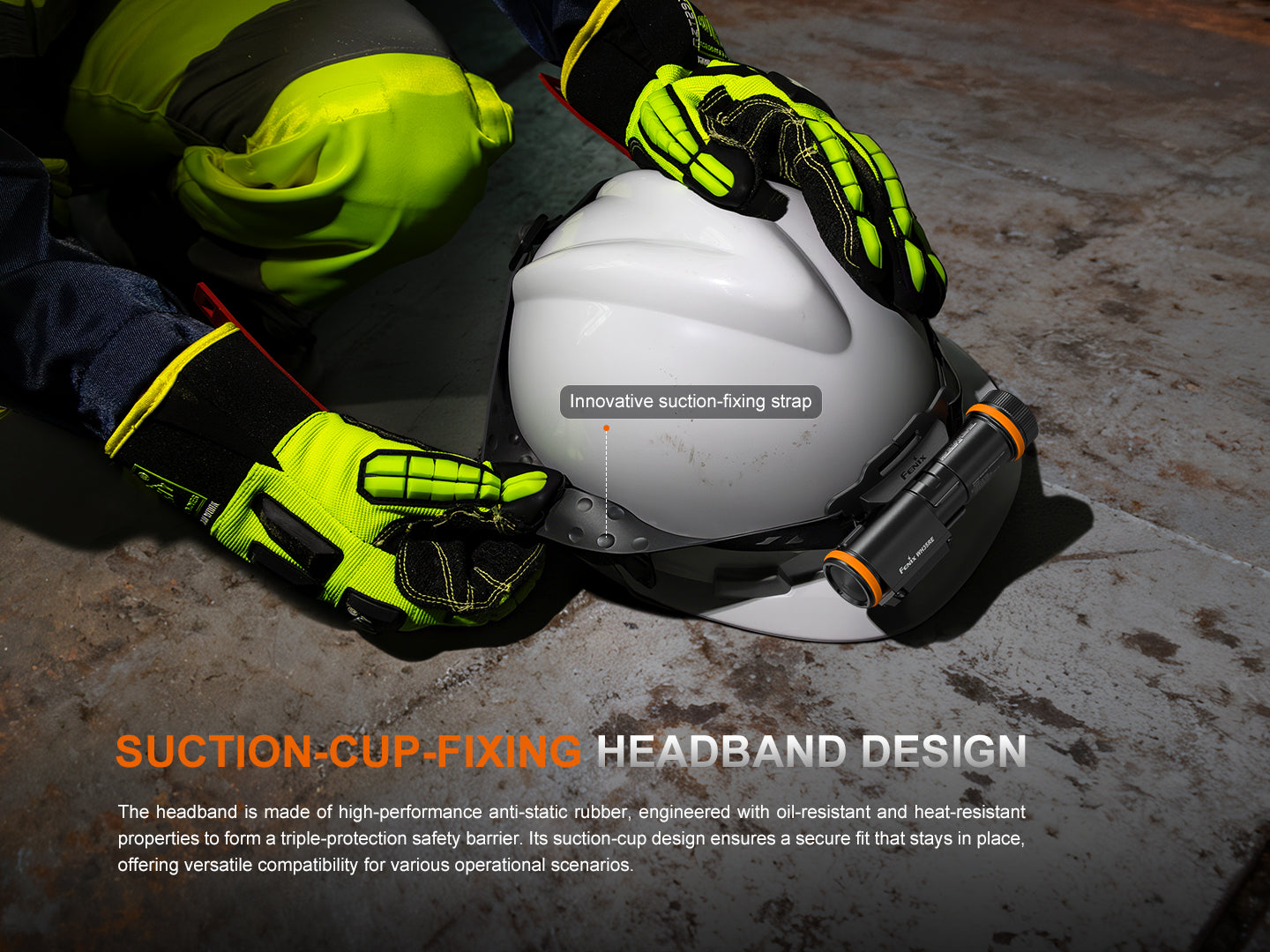 Fenix WH35RE Intrinsically Safe Headlamp