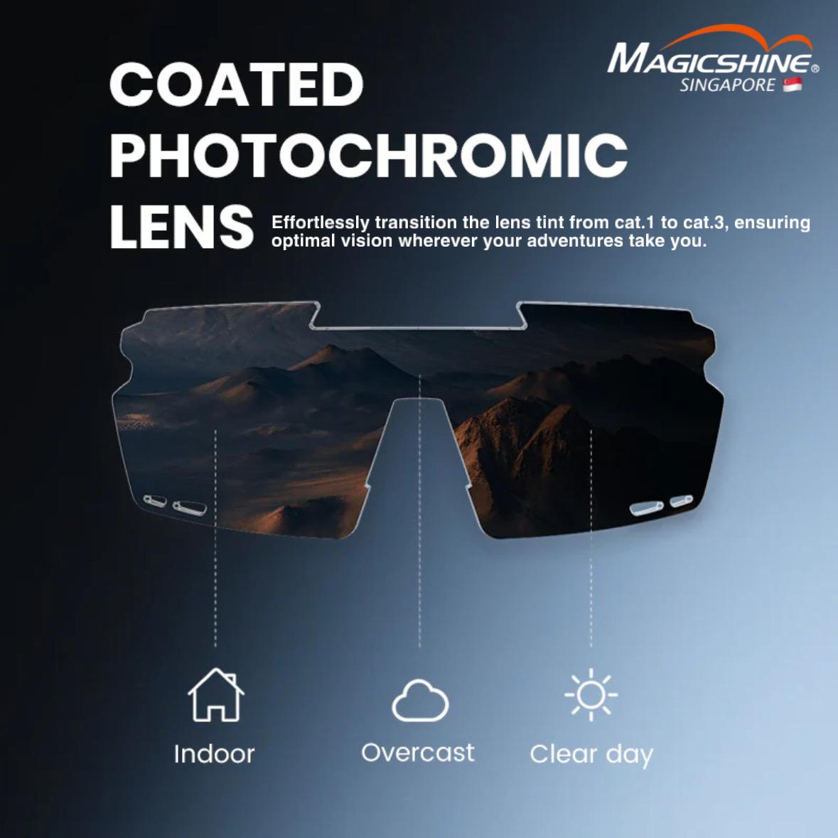 Magicshine Rouleur Photochromic Sports Sunglasses