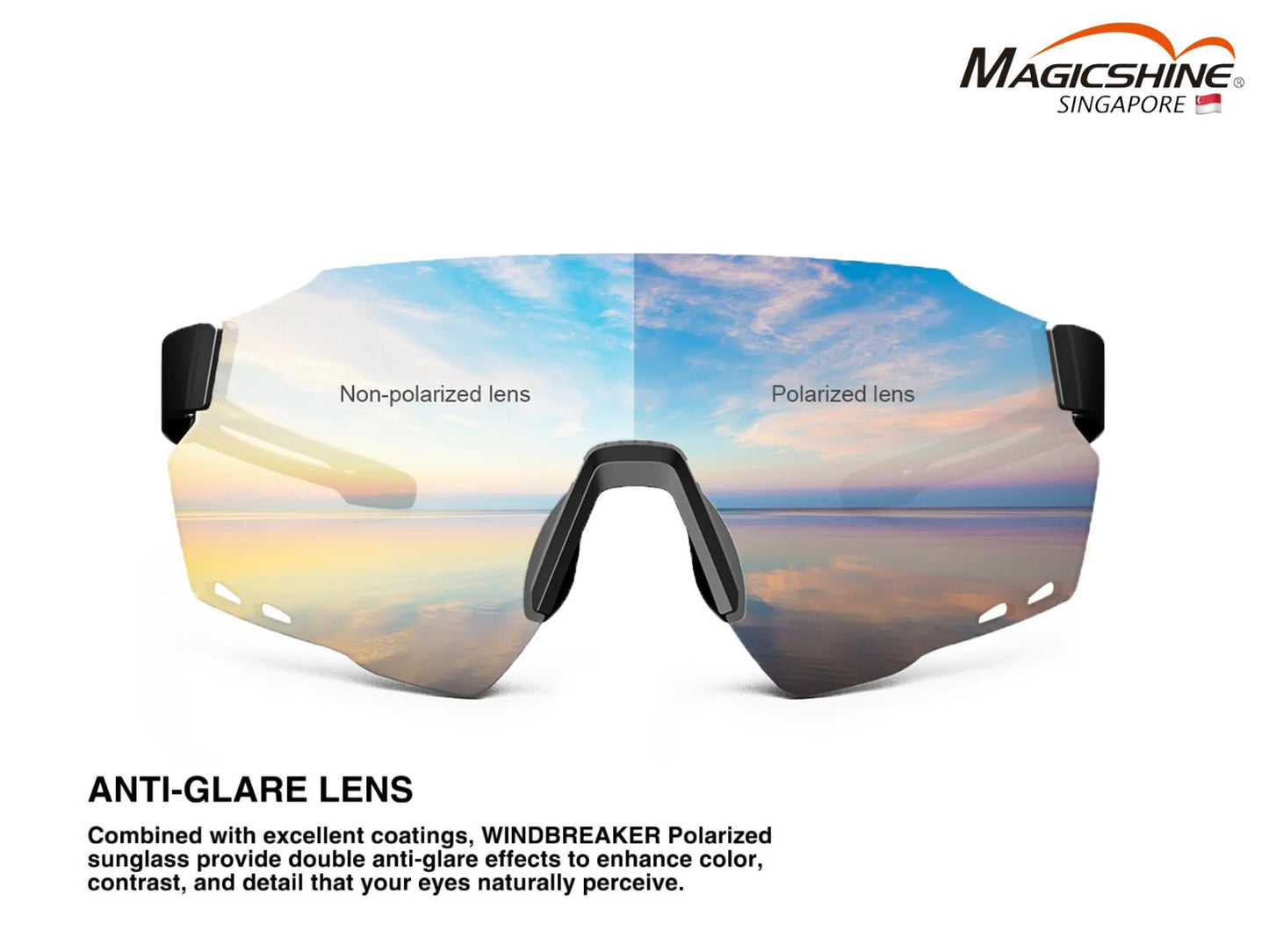 Magicshine Windbreaker Polarized Sunglasses