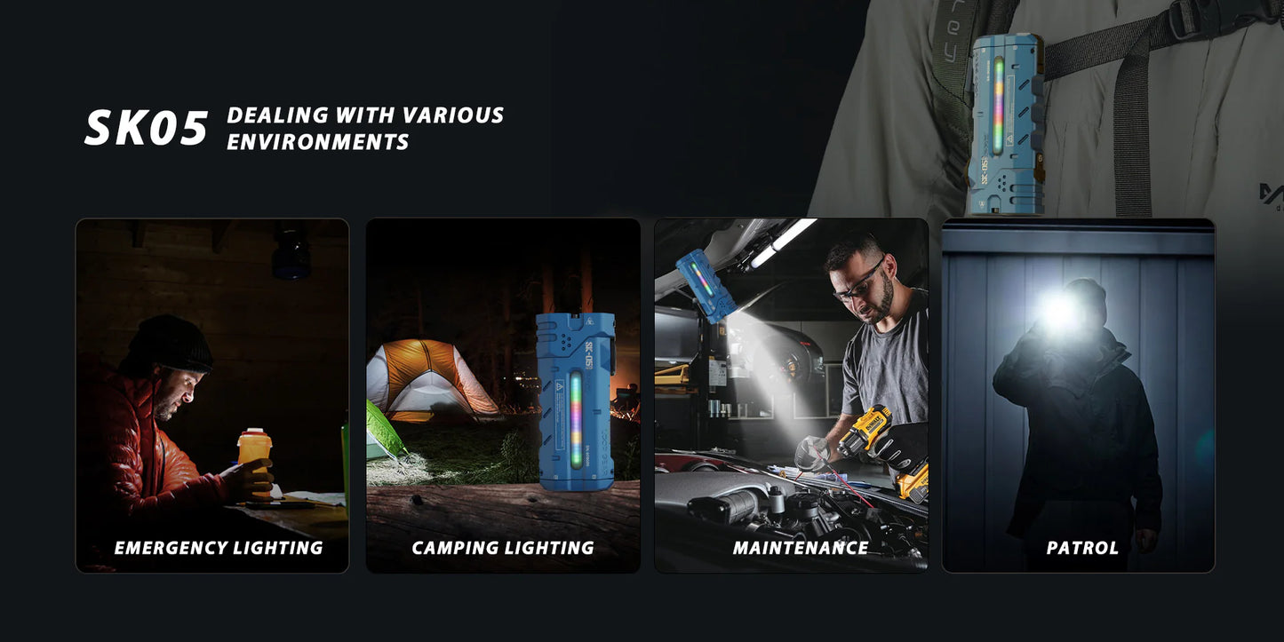 Loop Gear SK05 Pro Multifunctional Flashlight