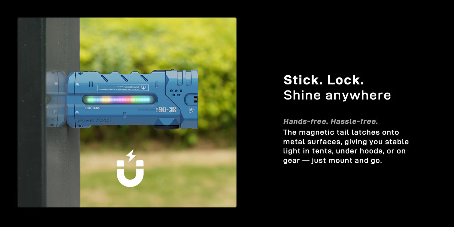 Loop Gear SK05 Pro Multifunctional Flashlight