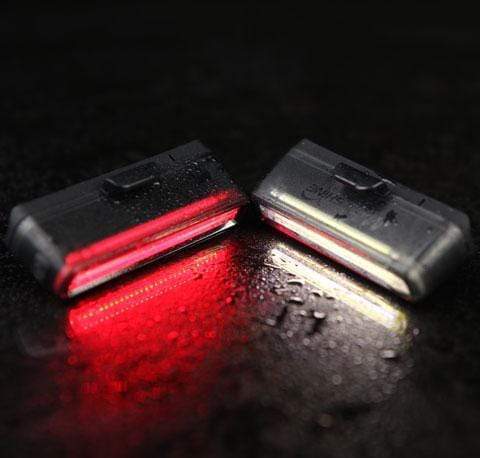 Magicshine SEEMEE 30 Bicycle Rear Light in Red & Front Warning Light in White (Twin Pack)