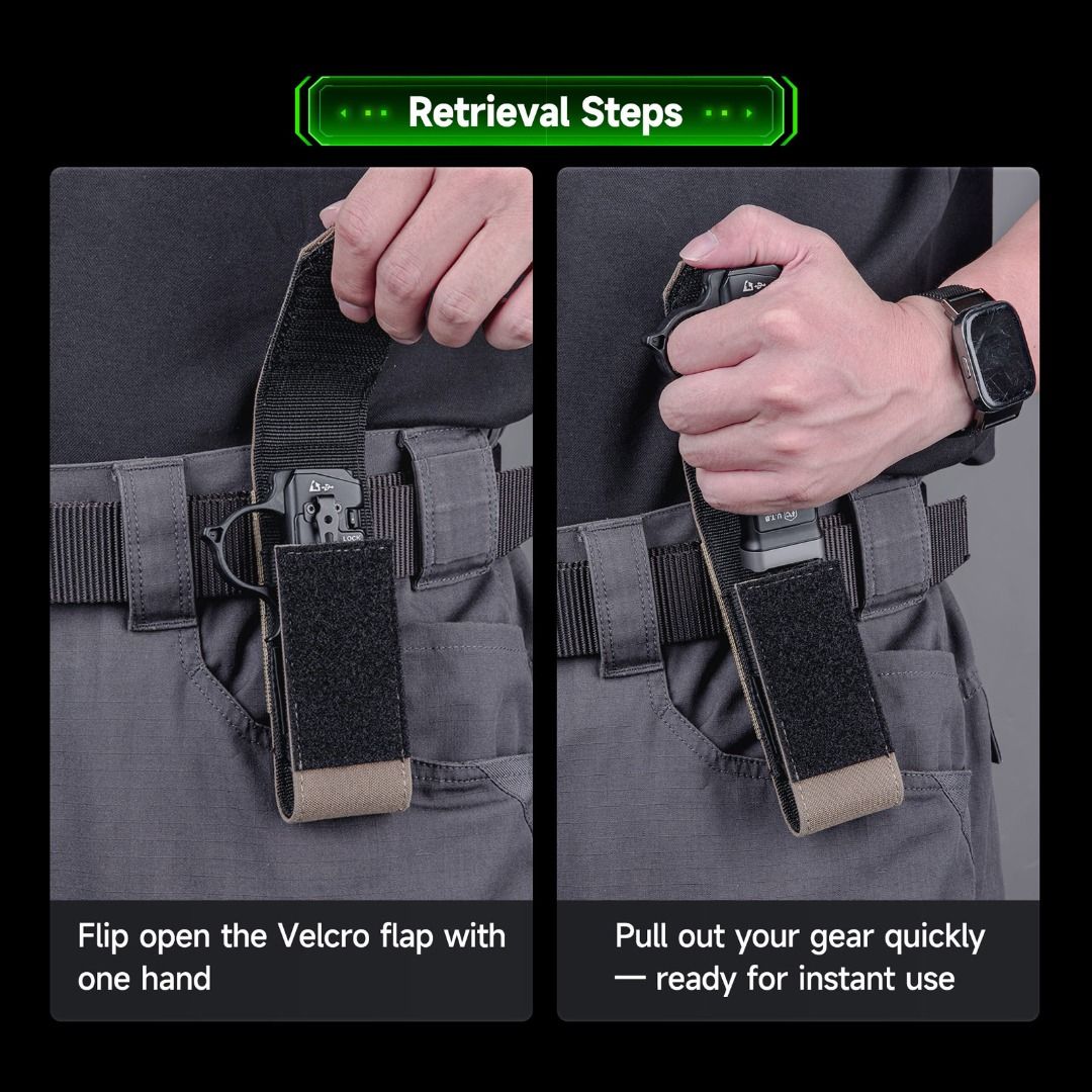 Nextorch V18 Nylon Holster For Slim & Flat-Style Flashlight