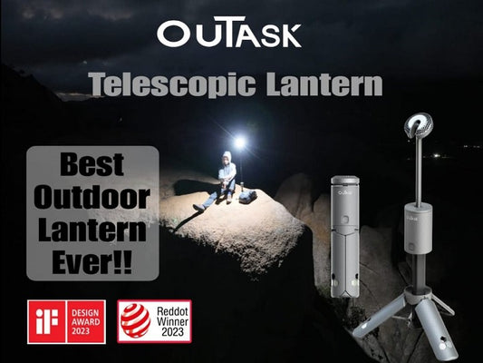 Outask Multi-Function Telescopic Lantern