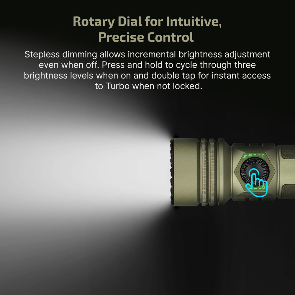 Olight Seeker Ultra 4,800 Lumens High Power Compact Flashlight