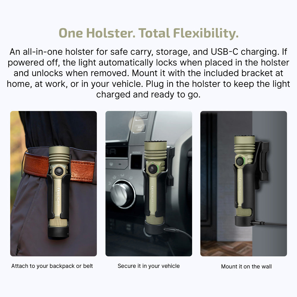 Olight Seeker Ultra 4,800 Lumens High Power Compact Flashlight