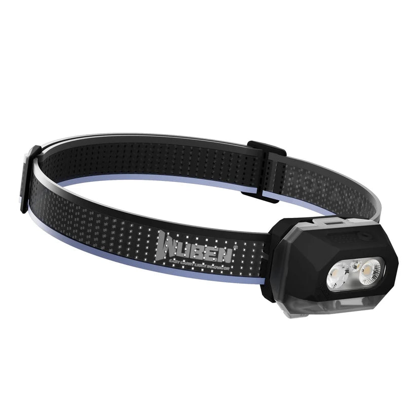 Wuben H4 Motion Sensor 3 Light Sources Headlamp (Black)