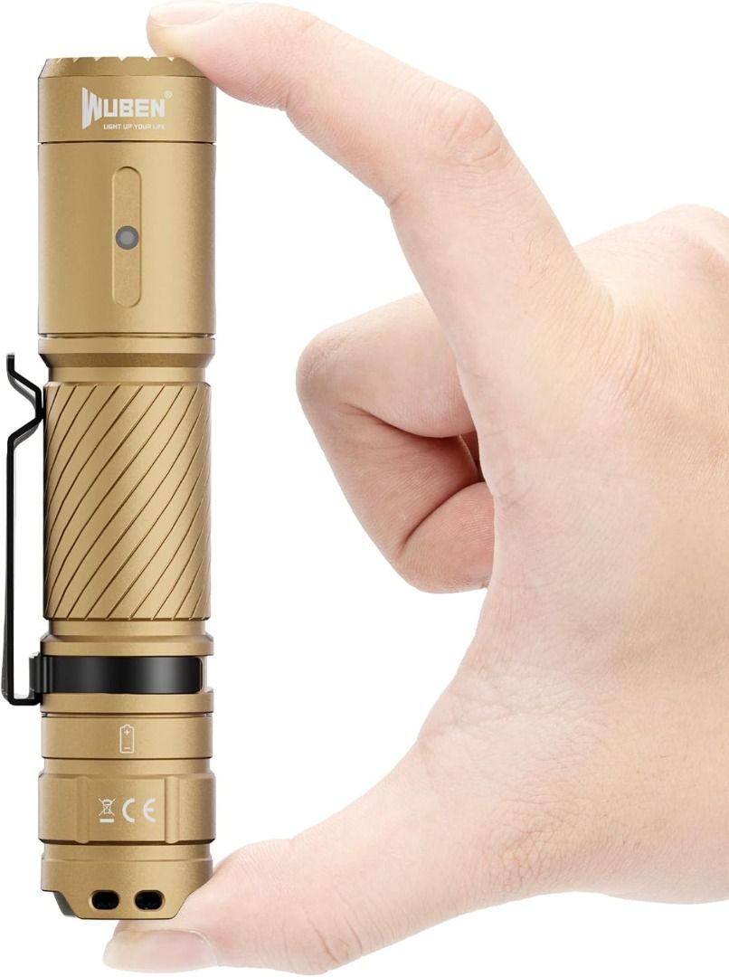 Wuben C3 Compact USB-C Rechargeable Flashlight