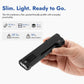 Wuben X5 Triple Light Sources Flat Style EDC Flashlight with Replaceable Battery Pack (AAA compatible)