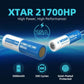 XTAR 5,000 mAh 25A 21700 Li-ion Rechargeable Battery ($19.90 Per Piece)