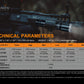 Fenix TK16 V2 Tactical Flashlight With Strobe Ready 3100 Lumens