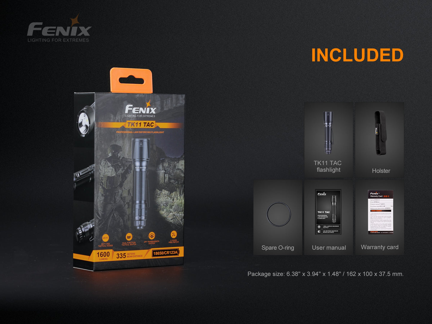 Fenix TK11 TAC Tactical LED Flashlight