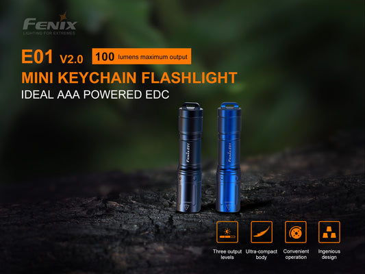 Fenix E01 V2.0 Keychain Flashlight
