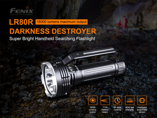 Fenix LR80R 18,000 Lumens Flashlight
