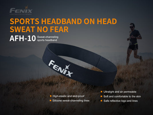 Fenix AFH-10 Sweat Channeling Sports Headband - Outdoor Accessories