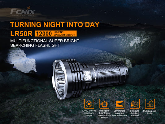 Fenix LR50R High Power Flashlight