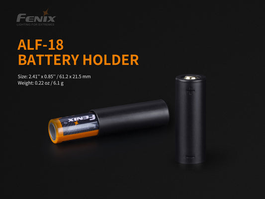 Fenix ALF-18 18650 to 21700 Battery Adapter