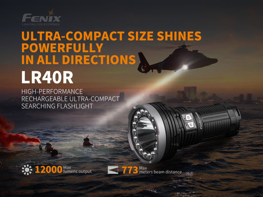 Fenix LR40R 12,000 Lumens LED Flashlight