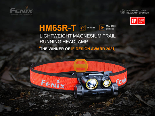Fenix HM65R-T Lightweight Magnesium Trail Running Headlamp