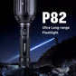 Nextorch P82 Long Thow Rechargeable LED Flashlight