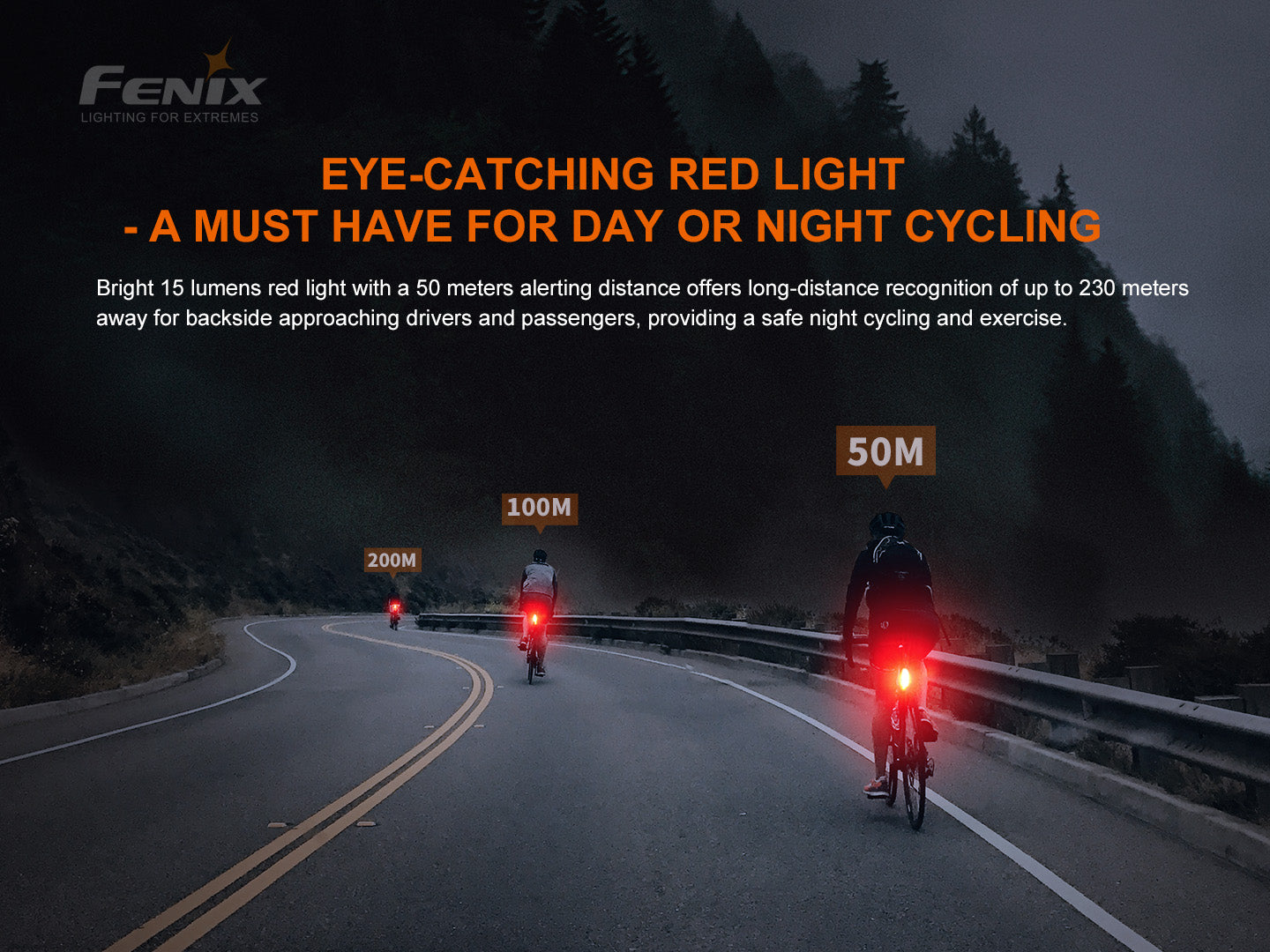 Fenix BC05R V2 Bicycle Rear Light