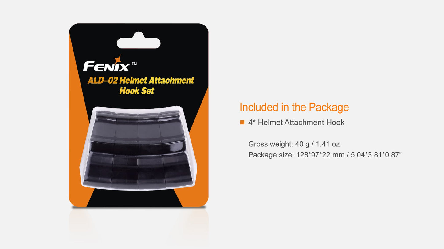 Fenix Helmet Attachment Hook Set (ALD-02)
