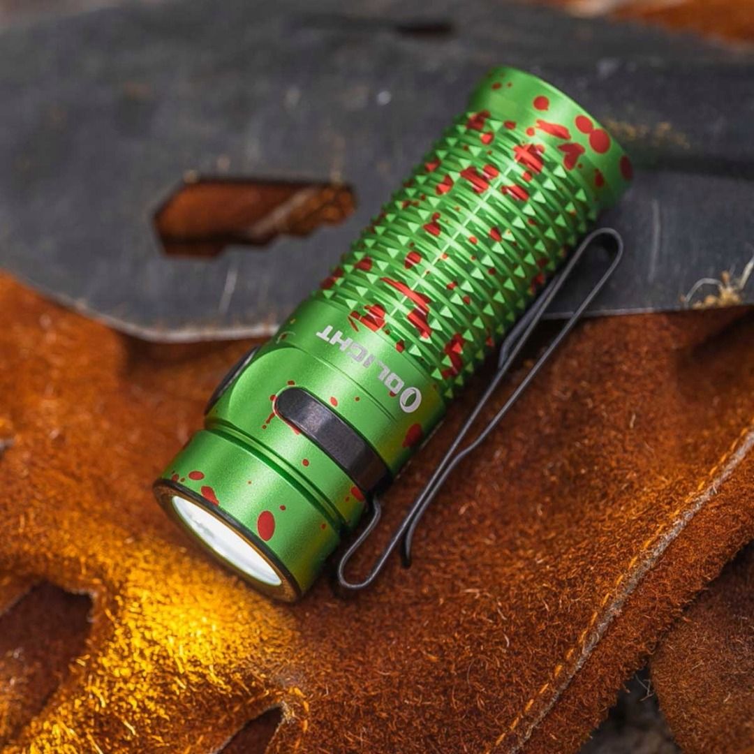 (Limited Edition) Olight Baton 3 Zombie Green Everyday Carry Flashlight