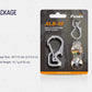 Fenix ALB-20 Titanium Snap Hook / Carabiner - TC4 Titanium Alloy