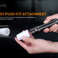 Fenix AOD-S V2 White Diffuser Tip For Flashlight