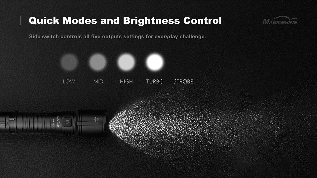 Magicshine MTL 30 LED Rechargeable Tactical Flashlight