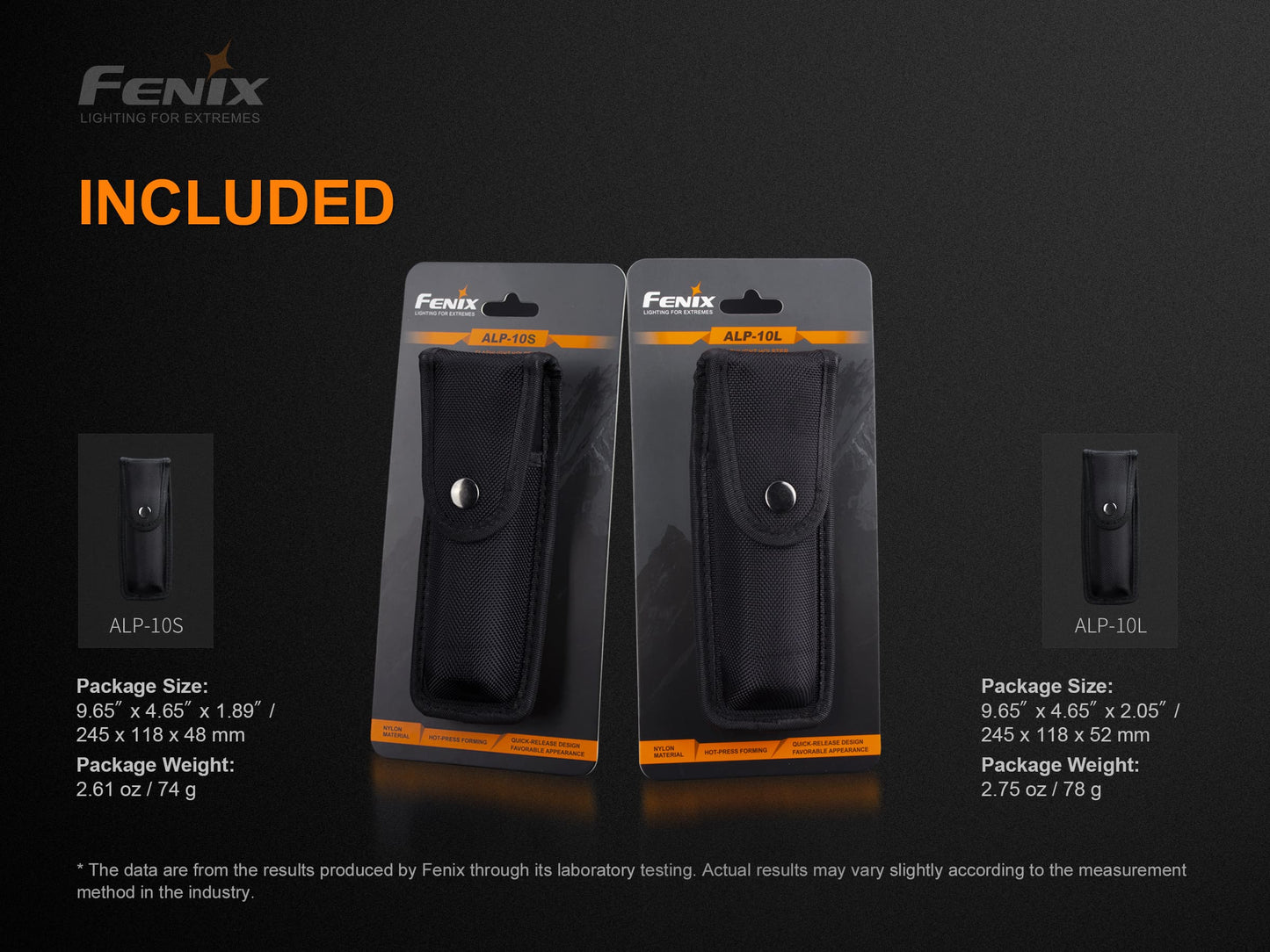 Fenix ALP-10 Premium Quality Flashlight Holster