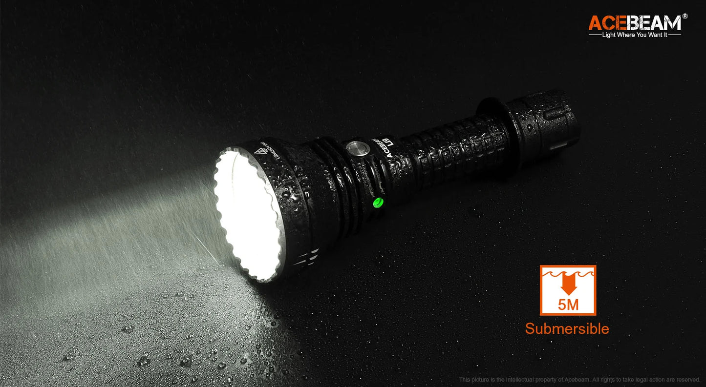 Acebeam L19 Compact Long Throw Flashlight - Clearance Sales