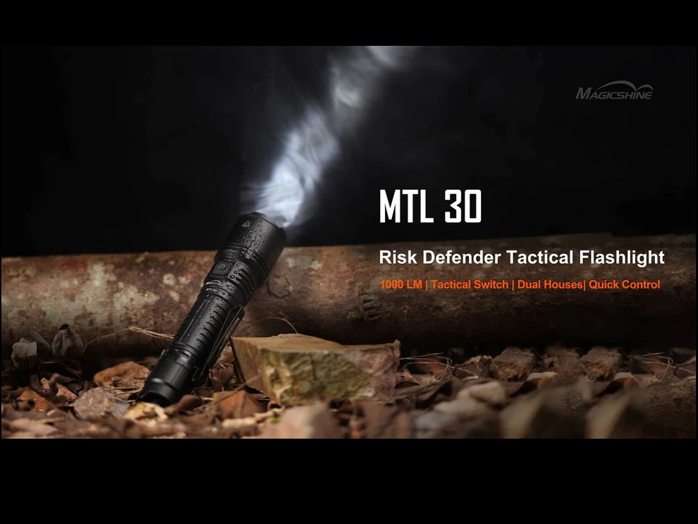 Magicshine MTL 30 LED Rechargeable Tactical Flashlight