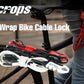 Crops Q5 Easy Wrap Cable Digit Lock For Bikes