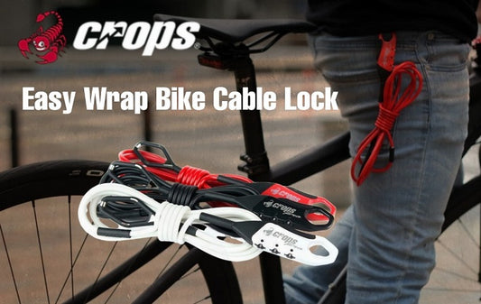 Crops Q5 Easy Wrap Cable Digit Lock For Bikes